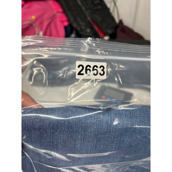 Alesbury Jeans Mens 35x30 Blue Denim Straight Fit Stretch Medium Wash - Picture 6 of 6